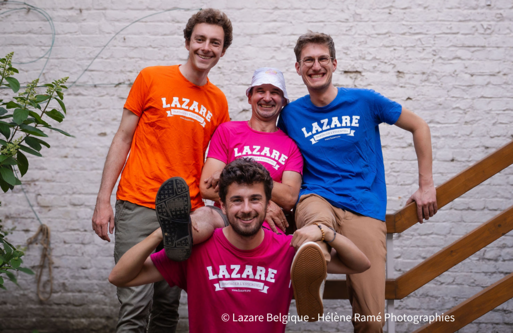 On ouvre une colocation Lazare à Liège!